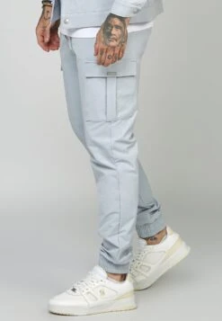 SikSilk UTILITY - Cargohose - Grey -Günstiges Mode Verkaufsgeschäft 00619740ff3b48a7a383a9542e604c2f