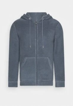 Pier One BORG ZIP-UP JACKET - Fleecejacke - Dark Green -Günstiges Mode Verkaufsgeschäft 011099493b5240efb0f14d67b8673274