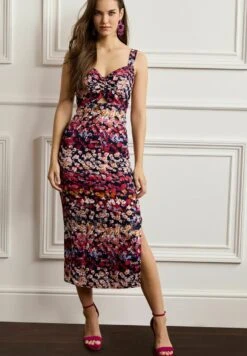 Next MIDI STANDARD - Etuikleid - Purple Floral -Günstiges Mode Verkaufsgeschäft 0211879a27ac4839b5d07e48263cfdd4 1