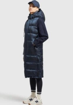 Khujo TOURIN - Weste - Dunkelblau -Günstiges Mode Verkaufsgeschäft 0252c7e0badf4a56ba0f79330b47e438