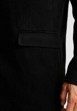 Pier One Klassischer Mantel - Black -Günstiges Mode Verkaufsgeschäft 028e03b31d4e49969839eb6f60af05ac