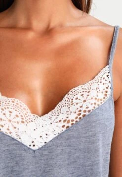 Anna Field SET - Nachtwäsche Set - Off-white/dark Blue -Günstiges Mode Verkaufsgeschäft 04e3d1816e4748b4a0e2b5863bfae2f9