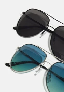 Pier One 2 PACK - Sonnenbrille - Black/blue -Günstiges Mode Verkaufsgeschäft 0536698a6dde466ab05cd7db74609b09