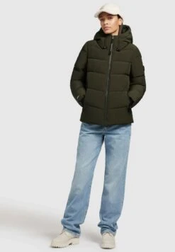 Khujo FAMES - Winterjacke - Dunkelgrün -Günstiges Mode Verkaufsgeschäft 0538a4bb088f4a26b486a5b7bc0de474