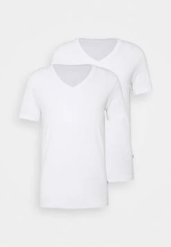Pier One 2 PACK - T-Shirt Basic - White -Günstiges Mode Verkaufsgeschäft 080dd0916ef948e18ad5bc64ef88608c