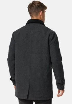 Indicode Jeans FALMO - Kurzmantel - Mini Herringbone Black -Günstiges Mode Verkaufsgeschäft 093d77247ad94084b701341ee666099d