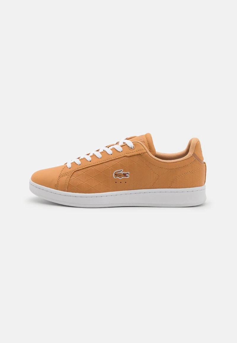 Lacoste CARNABY PRO - Sneaker Low - Tan/white 1 Lacoste CARNABY PRO - Sneaker Low - Tan/white