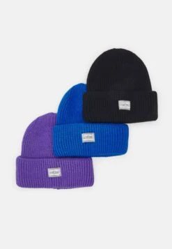 Pier One UNISEX 3 PACK - Mütze - Black/purple/blue -Günstiges Mode Verkaufsgeschäft 0b1b30453aec40e6b92005295dd8054a 1