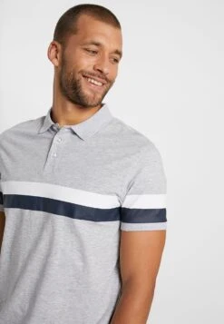 Pier One Poloshirt - Mottled Light Grey 9 Pier One Poloshirt - Mottled Light Grey -Günstiges Mode Verkaufsgeschäft 144303f5f5bc4f278c583bf5c7f603f1
