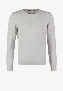 Pier One BASIC CREWNECK - Strickpullover - Light Grey 10 Pier One BASIC CREWNECK - Strickpullover - Light Grey -Günstiges Mode Verkaufsgeschäft 164460f190b04ae58b2180589ab3c026