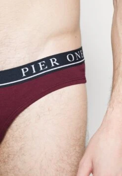 Pier One BRANDED WAISTBAND BRIEFS 3 PACK - Slip - Dark Blue /green/bordeaux -Günstiges Mode Verkaufsgeschäft 208437927cd54529b2ae47a824e20a21