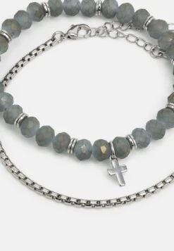 Pier One 2 PACK - Armband - Silver-coloured -Günstiges Mode Verkaufsgeschäft 2760b860f16a4919b3aca43a3332a0a6