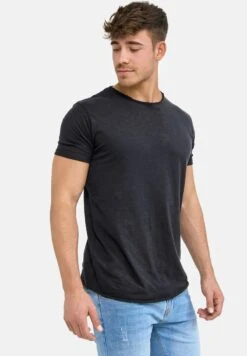 Indicode Jeans WILBUR - T-Shirt Print - Anthrazit -Günstiges Mode Verkaufsgeschäft 30a31f27d98044ea9aac4f285c872a4e