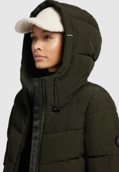 Khujo FAMES - Winterjacke - Dunkelgrün -Günstiges Mode Verkaufsgeschäft 36421a71b5dd4646a5567174e21360aa