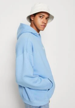 YOURTURN SUPER OVERSIZED UNISEX - Kapuzenpullover - Light Blue -Günstiges Mode Verkaufsgeschäft 38b80b867e014ab69f166bbc65c4a779