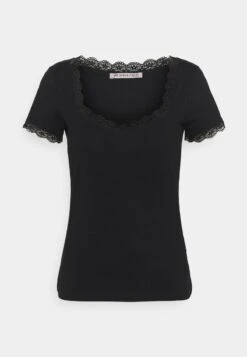 Anna Field T-Shirt Basic - Black -Günstiges Mode Verkaufsgeschäft 3c7fc1ccb92243f987ab4c74aa6d83ce