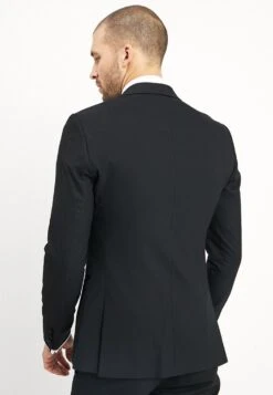 BASIC PLAIN BLACK TUX SUIT SLIM FIT - Anzug - Black -Günstiges Mode Verkaufsgeschäft 3e5fbcfc90c94c759674fc2cdbb3d4cb