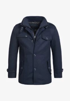 Indicode Jeans BRANDAN - Kurzmantel - Dark Blue -Günstiges Mode Verkaufsgeschäft 3ea781b8d05c4c839b6117f13e8703a2