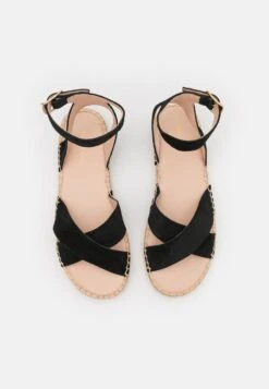 Anna Field LEATHER - Espadrille - Black -Günstiges Mode Verkaufsgeschäft 41c6cd611ad444099ab2fa62891d0434