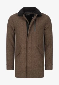 Indicode Jeans FALMO - Kurzmantel - Mini Herringbone Black -Günstiges Mode Verkaufsgeschäft 42819a5efc5447739ce007e650207c2e