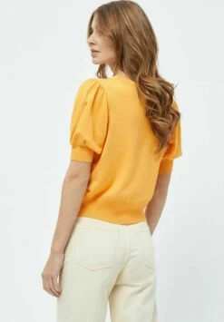 Minus LIVA - T-Shirt Basic - Mango Sorbet -Günstiges Mode Verkaufsgeschäft 42a6af2b06544954ba6217590513cf49