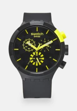 Swatch RACING PLEASURE - Chronograph - Black/yellow -Günstiges Mode Verkaufsgeschäft 44c561a4591944399d217a24041af52f 1