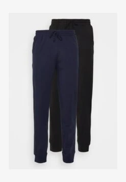 Pier One 2 PACK - Nachtwäsche Hose - Dark Blue/black -Günstiges Mode Verkaufsgeschäft 49522b66b23a4bc9ba5cc231f5971a0a