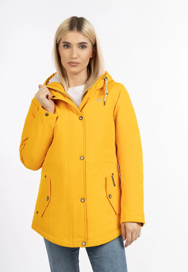 Schmuddelwedda MIT MAGIC PRINT SKYLAH - Regenjacke / Wasserabweisende Jacke - Sonnengelb 1 Schmuddelwedda MIT MAGIC PRINT SKYLAH - Regenjacke / Wasserabweisende Jacke - Sonnengelb