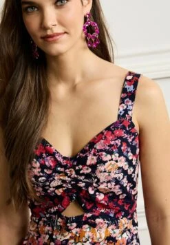 Next MIDI STANDARD - Etuikleid - Purple Floral -Günstiges Mode Verkaufsgeschäft 4a3cc98d47c94d31bf63543122fbd33c