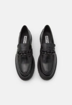 YOURTURN LEATHER UNISEX - Slipper - Black -Günstiges Mode Verkaufsgeschäft 4d6a6cae54dc4cc5a1fefccb38213e46