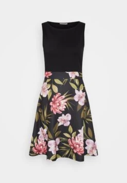 Anna Field Jerseykleid - Black/black/pink -Günstiges Mode Verkaufsgeschäft 566117c5c76c498c8ec0f4f3e04f7e92