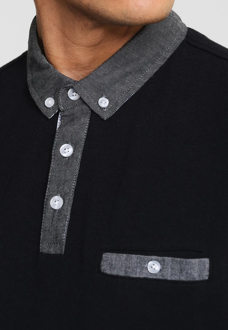 Pier One Poloshirt - Black 4 Pier One Poloshirt - Black – Bild 4