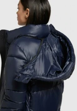 Khujo MELONA SHINY - Wintermantel - Dunkelblau -Günstiges Mode Verkaufsgeschäft 5d2953355d164bc2a5b7aaa2c77788aa