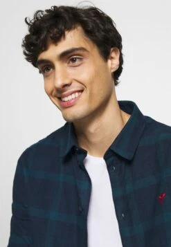 Pier One Hemd - Dark Blue/teal -Günstiges Mode Verkaufsgeschäft 60ff006a248a4e558dbde6647cd82b01