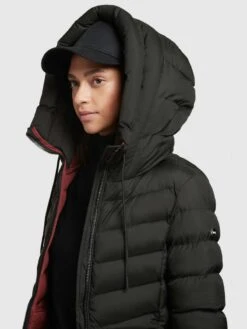 Khujo TUHANI2 MATT - Wintermantel - Schwarz -Günstiges Mode Verkaufsgeschäft 652e809bbde6429b88fbc4e88bcd61a5