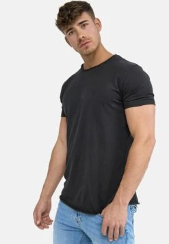 Indicode Jeans WILBUR - T-Shirt Print - Anthrazit -Günstiges Mode Verkaufsgeschäft 657195ce73044ff2a353919a3f87cd63