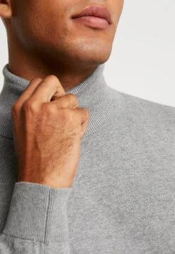 Pier One Strickpullover - Mottled Light Grey -Günstiges Mode Verkaufsgeschäft 6723dde3583e4aecae053f1bf278c4a5