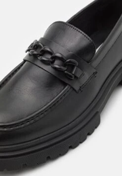 YOURTURN LEATHER UNISEX - Slipper - Black -Günstiges Mode Verkaufsgeschäft 67faac0d8bea48d0b27004c70d9a0434