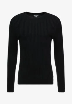 Pier One Strickpullover - Black -Günstiges Mode Verkaufsgeschäft 6bbe5f32897c4caa9d4616d9eed23180