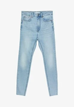 Stradivarius PUSH-UP - Jeans Skinny Fit - Light Blue Denim -Günstiges Mode Verkaufsgeschäft 6d4d52f90ae649ed8c9fff419f908b35