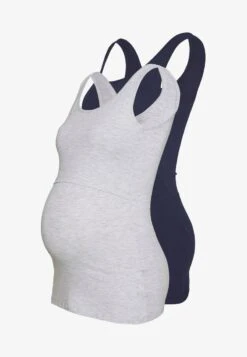 NURSING 2 PACK - Top - Top - Dark Blue/grey -Günstiges Mode Verkaufsgeschäft 6e96f5c8d19445c387788d28c45df6da