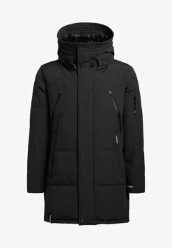 Khujo CLOYD - Wintermantel - Schwarz -Günstiges Mode Verkaufsgeschäft 73a746d9ebdc44e6ae1c8aa637657f27