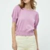 Minus LIVA - T-Shirt Basic - Lupine Purple