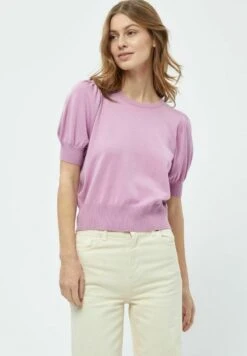 Minus LIVA - T-Shirt Basic - Lupine Purple