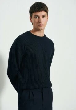 Strickpullover - Navy