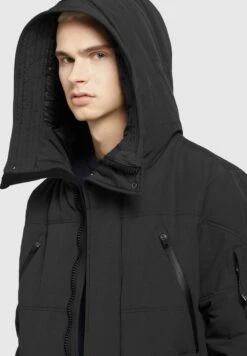 Khujo CLOYD - Wintermantel - Schwarz -Günstiges Mode Verkaufsgeschäft 76ae1b3c27124d89b1f60317901065a3