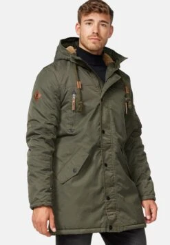 Indicode Jeans BARDSLEY - Wintermantel - Forest -Günstiges Mode Verkaufsgeschäft 792193cbd1b54f9985118354b8a71caa