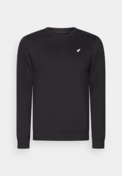 Pier One Sweatshirt - Black/mottled Grey -Günstiges Mode Verkaufsgeschäft 7954a7df4b094e52bda097136e48cead