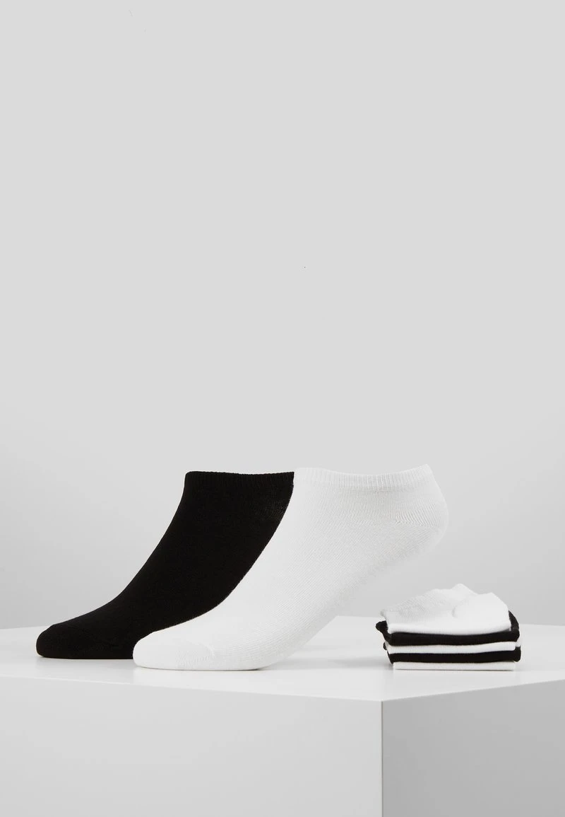 Pier One 7 PACK - Socken - White/black 1 Pier One 7 PACK - Socken - White/black