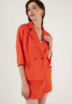 LELA FIT - Blazer - Orange -Günstiges Mode Verkaufsgeschäft 7f9418c3f17b4c5195e3fcb6abc587f2